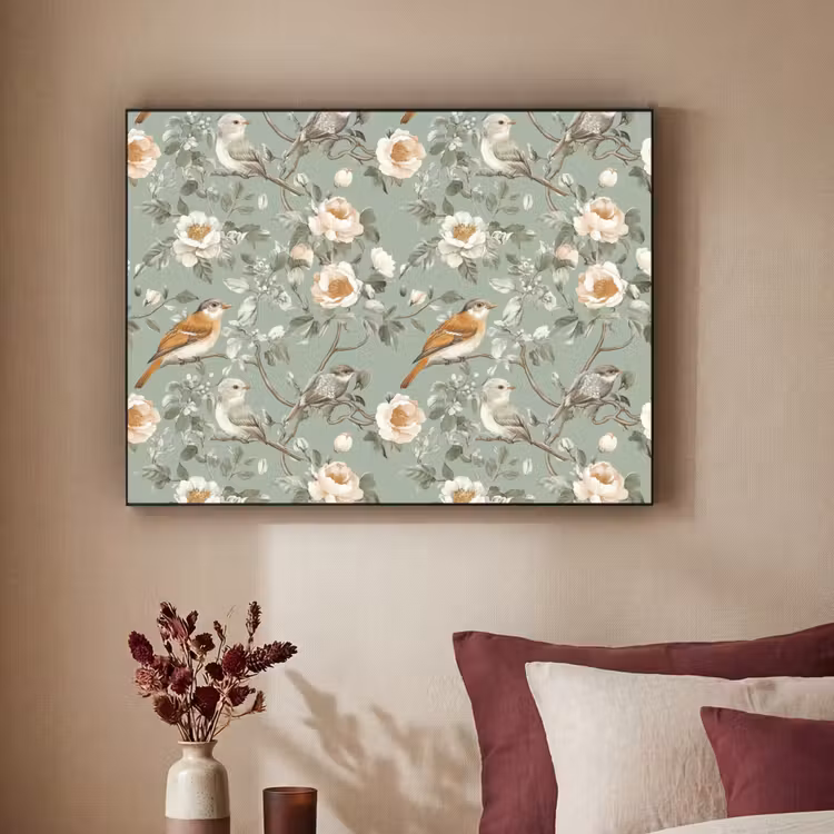 Art Frame - Roze - Vogels - Kleurrijk — 3