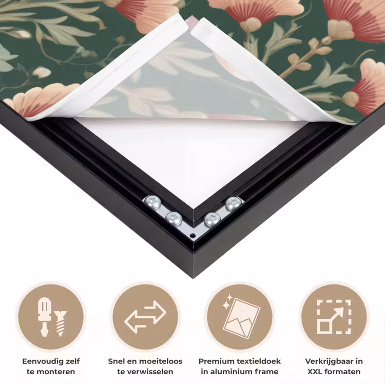 Art Frame - Patroon - Botanisch - Kleurrijk — 4