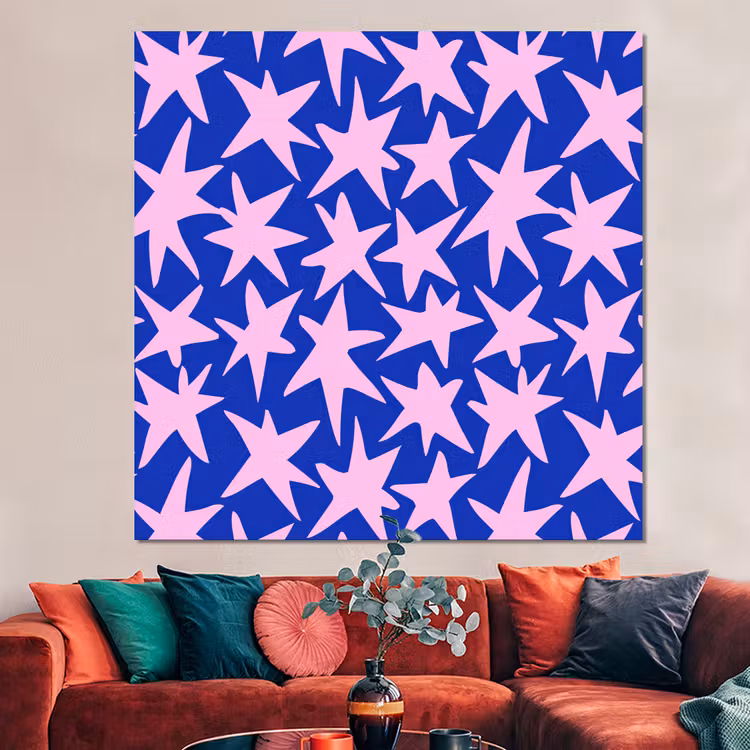 Forex - Modern - Sterren - Blauw — 3