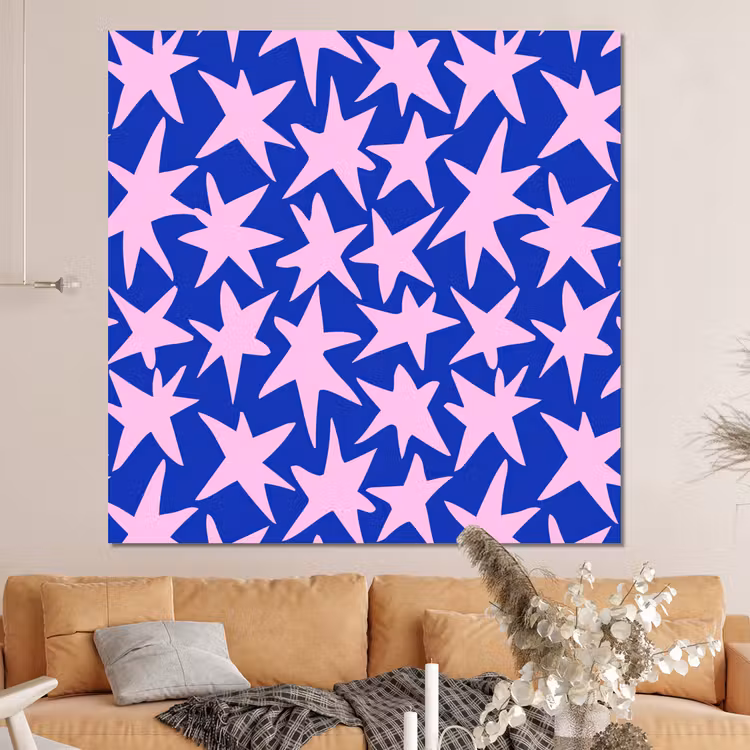 Forex - Modern - Sterren - Blauw — 4