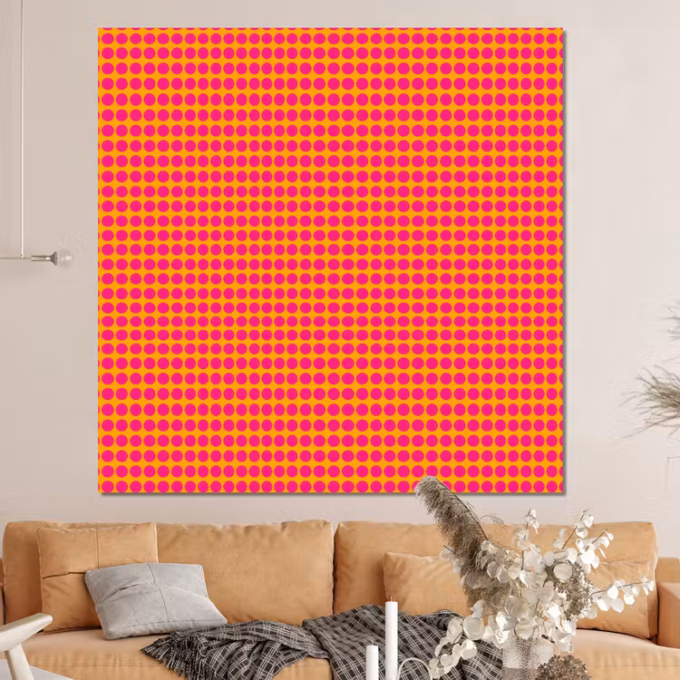 Forex - Modern - Stippen - Oranje — 4
