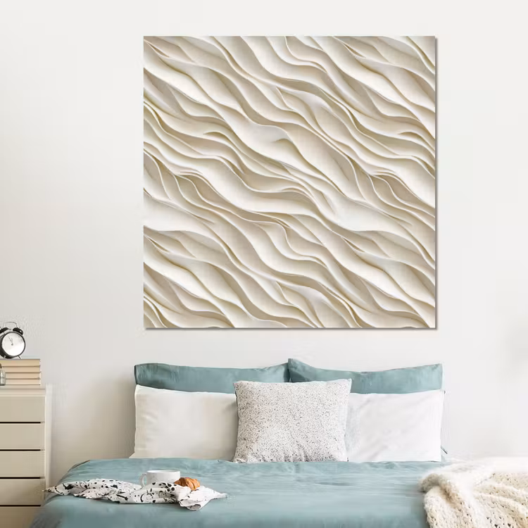 Forex - Golven - Wit - Minimalistisch — 2