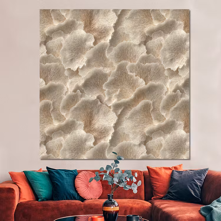 Forex - Waaierstructuren - Beige - Vezeltextuur — 3