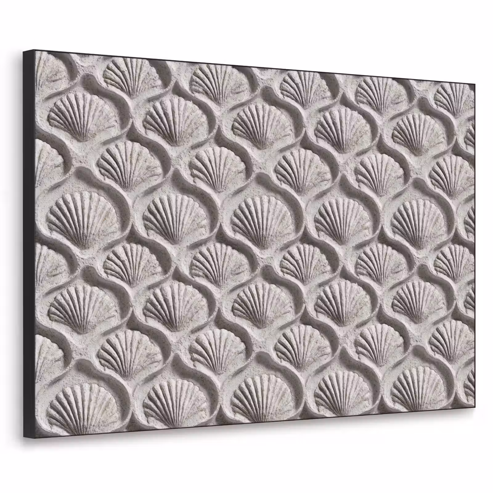 Art Frame - Zand - Schelpenvorm - Grijs — 1