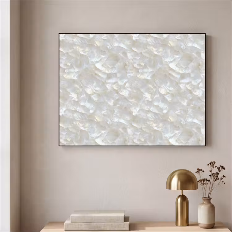 Art Frame - Parelmoerglans - Wit - Schelp — 5