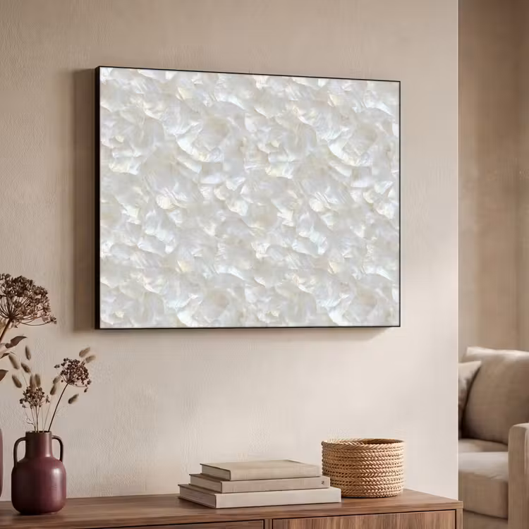 Art Frame - Parelmoerglans - Wit - Schelp — 7