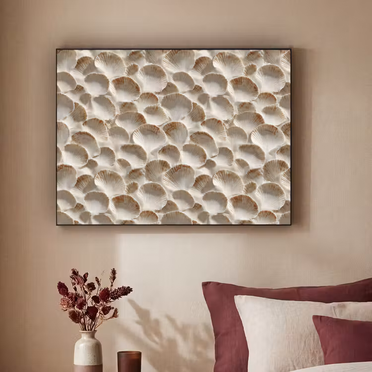 Art Frame - Schelpen - Waaiervorm - Wit — 3
