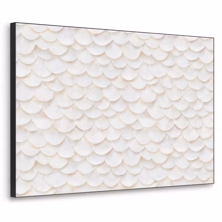 Art Frame - Schubben - Wit - Elegant — 1