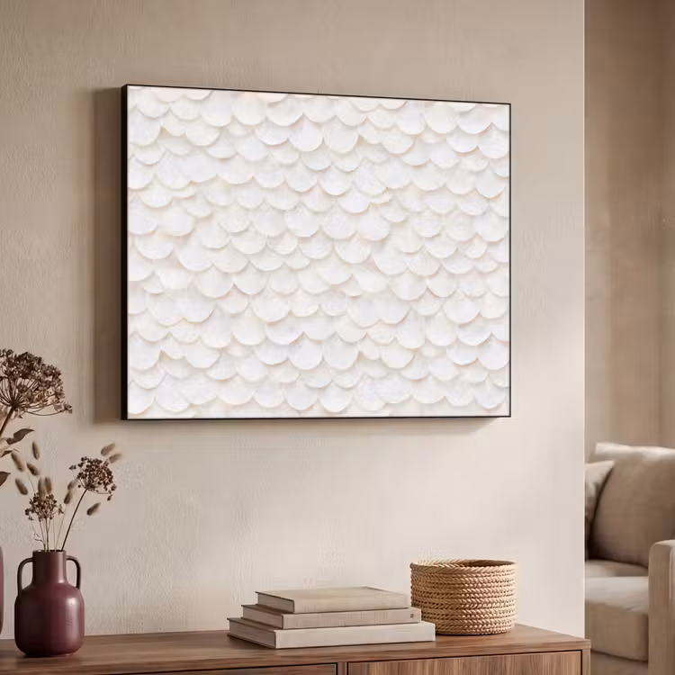 Art Frame - Schubben - Wit - Elegant — 7