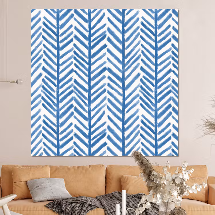 Forex - Patroon - Streep - Blauw — 4