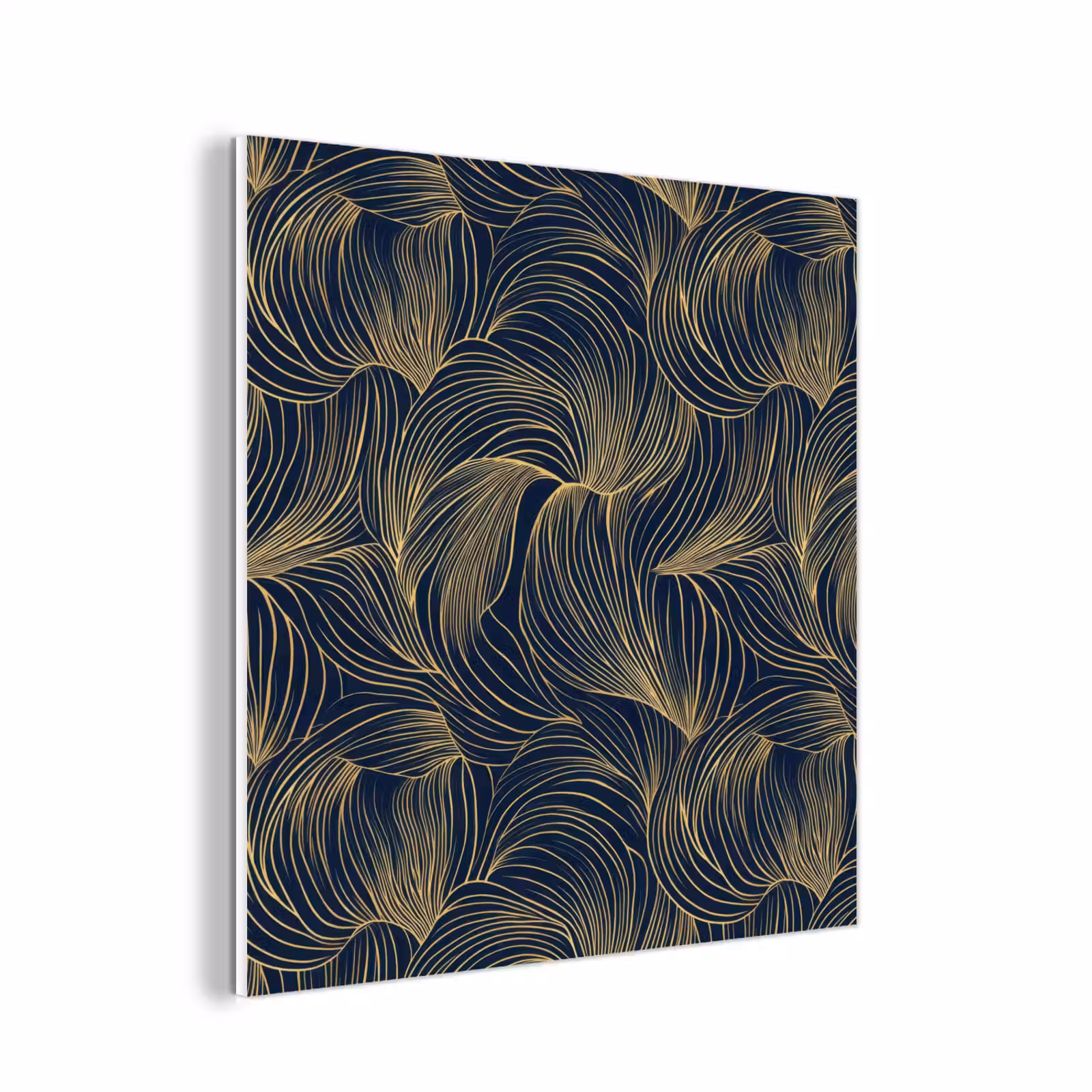 Forex - Abstract - Lijnen - Blauw - Goud — 1