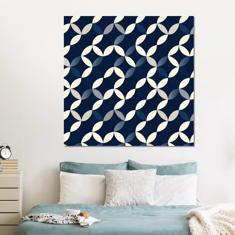 Forex - Abstract - Patroon - Blauw — 2