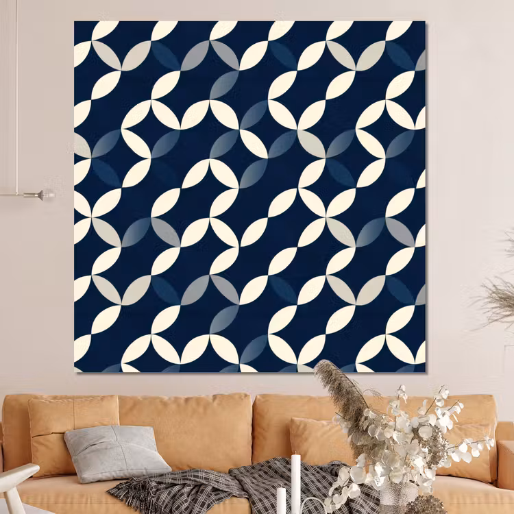 Forex - Abstract - Patroon - Blauw — 4
