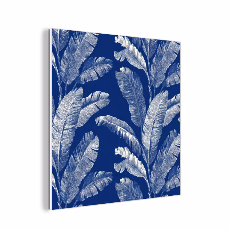 Forex - Blad - Palm - Blauw — 1
