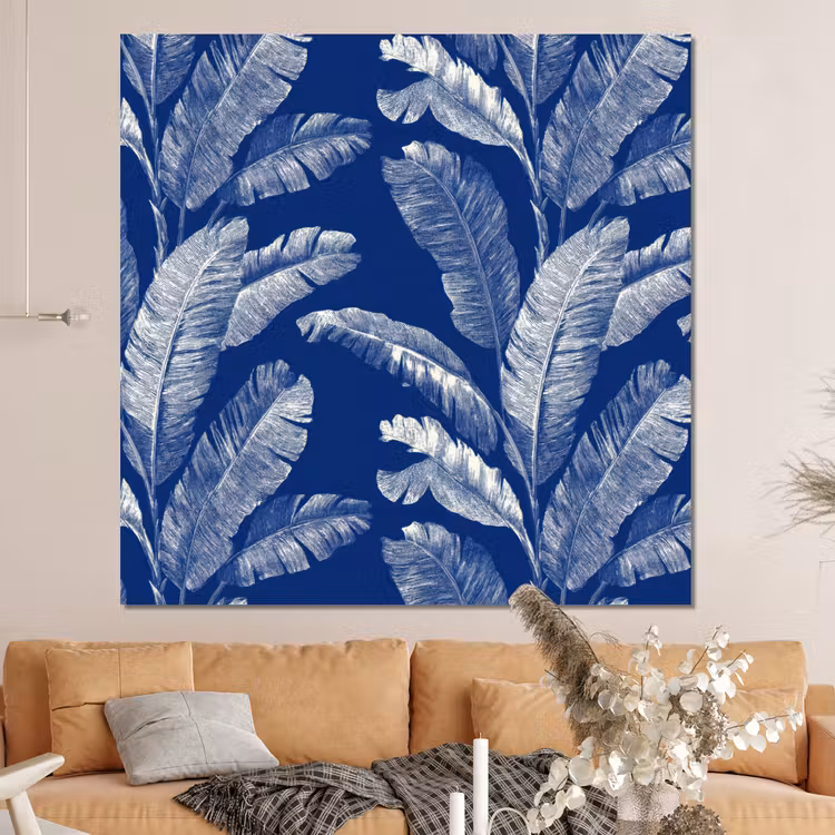 Forex - Blad - Palm - Blauw — 4