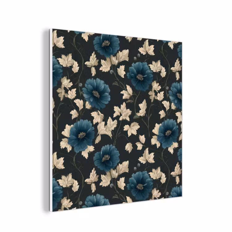 Forex - Botanisch - Bloemen - Blauw — 1