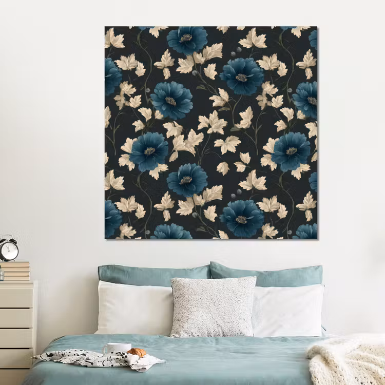 Forex - Botanisch - Bloemen - Blauw — 2