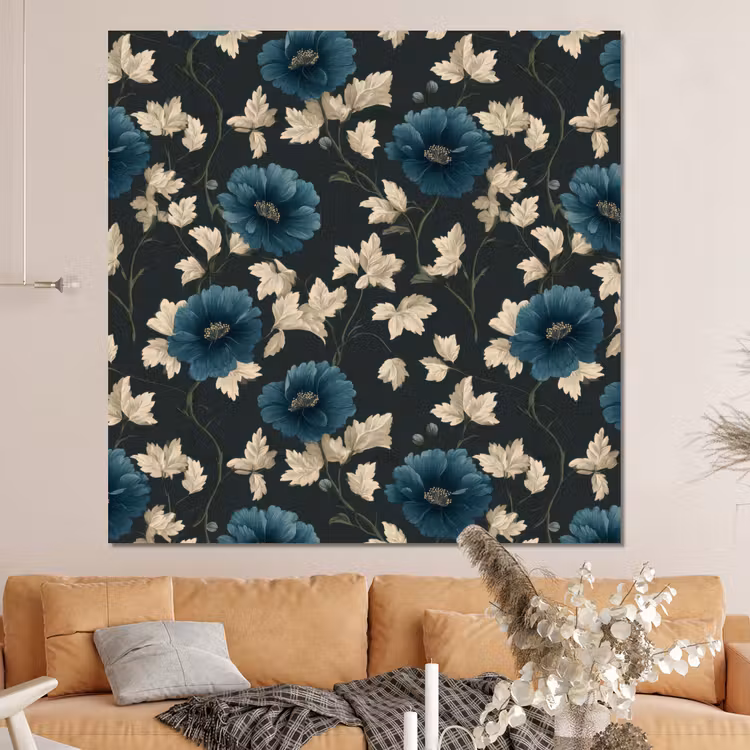 Forex - Botanisch - Bloemen - Blauw — 4