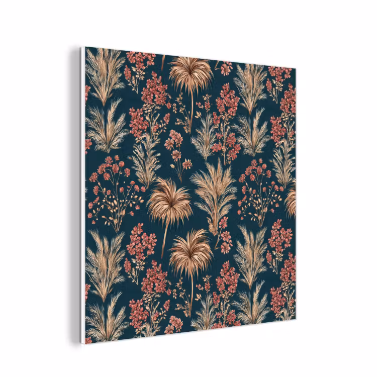 Forex - Botanisch - Patroon - Blauw — 1