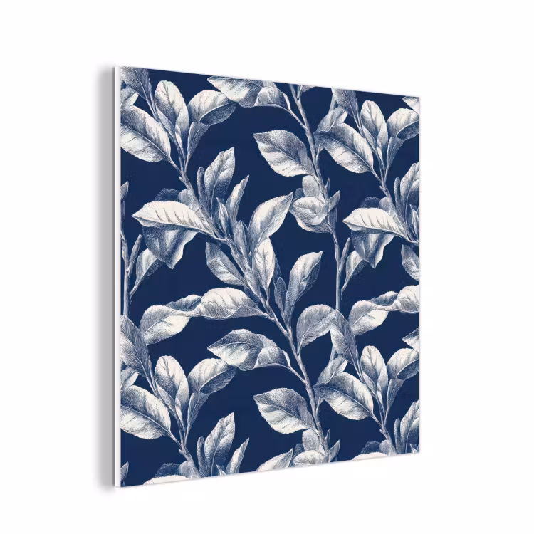Forex - Botanisch - Patroon - Blauw — 1