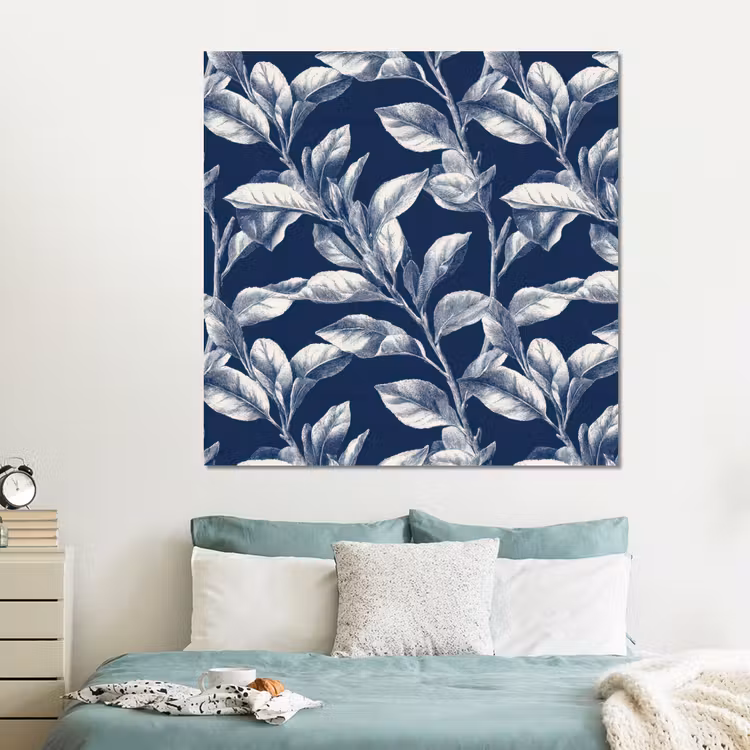Forex - Botanisch - Patroon - Blauw — 2