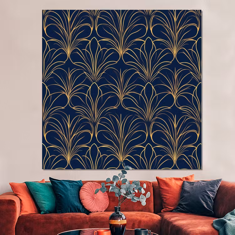 Forex - Deco - Waaier - Blauw — 3