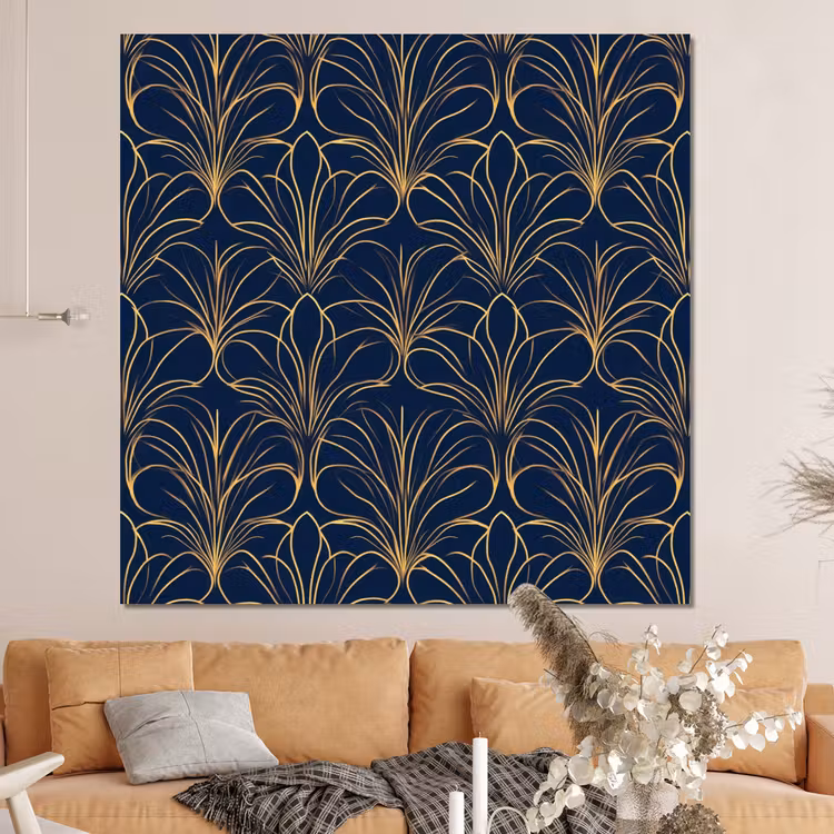 Forex - Deco - Waaier - Blauw — 4