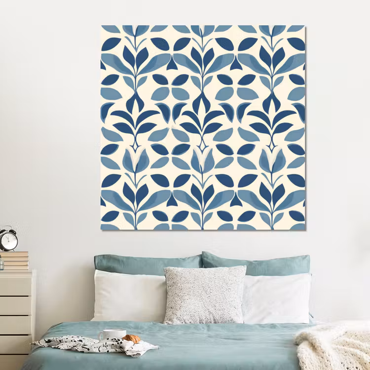 Forex - Flora - Modern - Blauw — 2