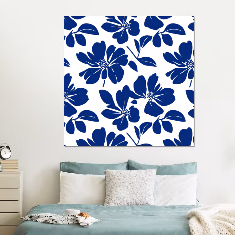 Forex - Floraal - Modern - Blauw — 2