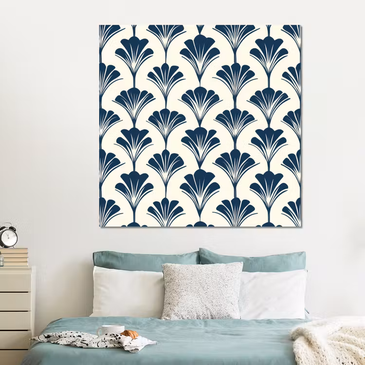 Forex - Klassiek - Motief - Blauw — 2