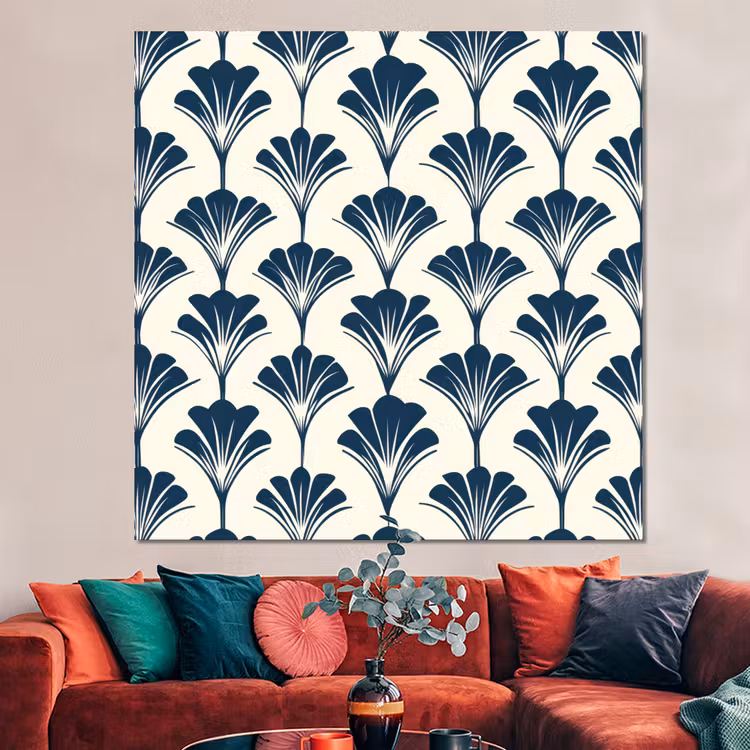 Forex - Klassiek - Motief - Blauw — 3