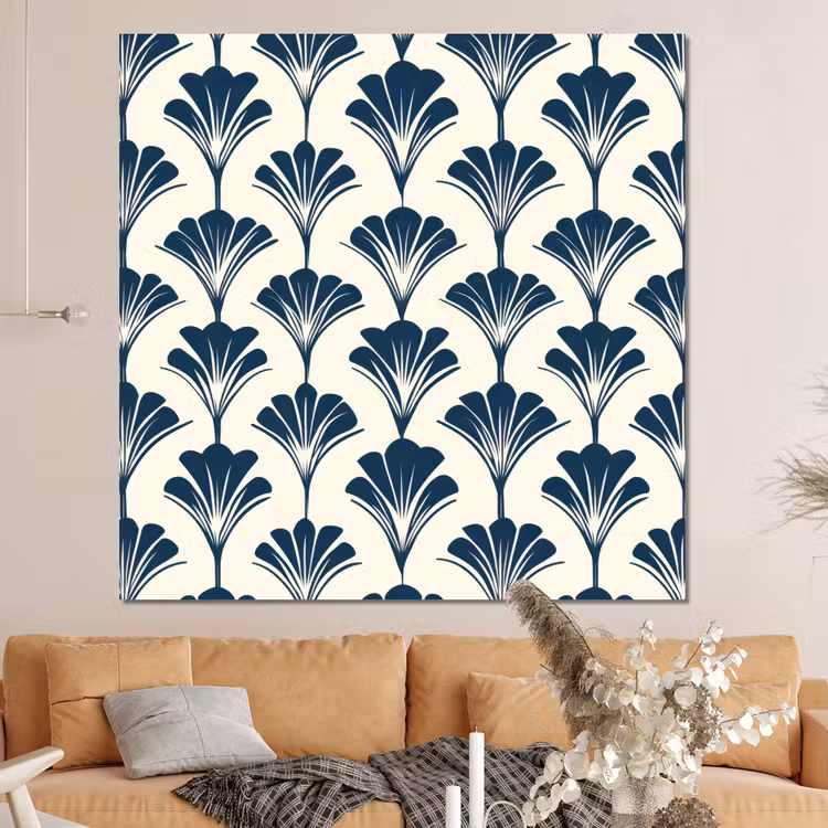 Forex - Klassiek - Motief - Blauw — 4