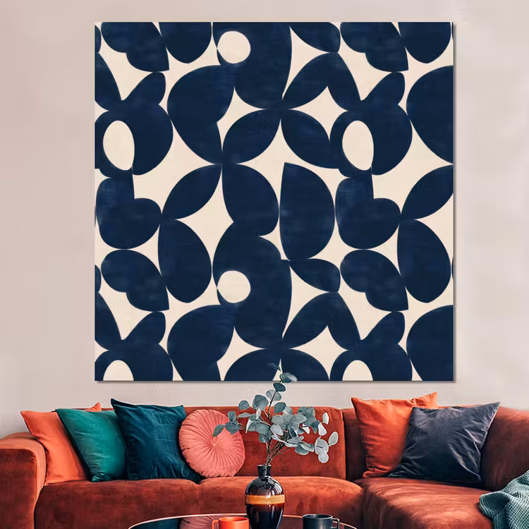 Forex - Modern - Geometrisch - Blauw — 3