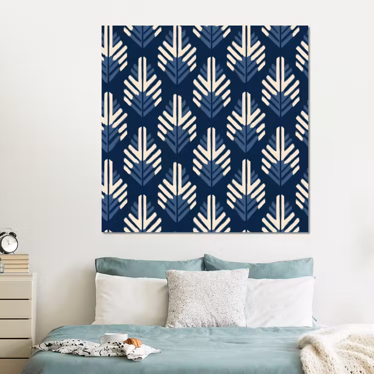 Forex - Modern - Patroon - Blauw — 2
