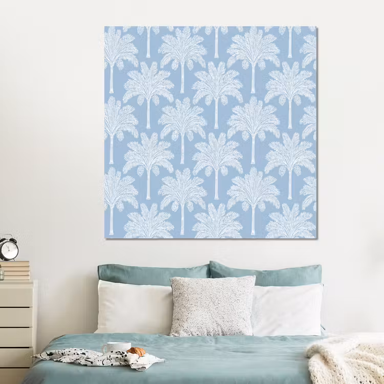 Forex - Palmboom - Modern - Blauw — 2