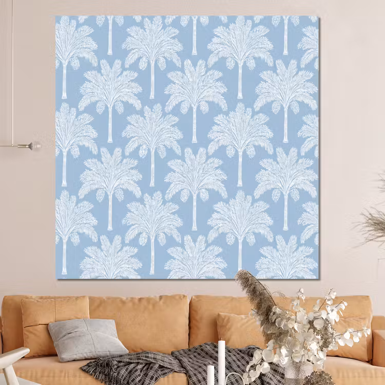 Forex - Palmboom - Modern - Blauw — 4