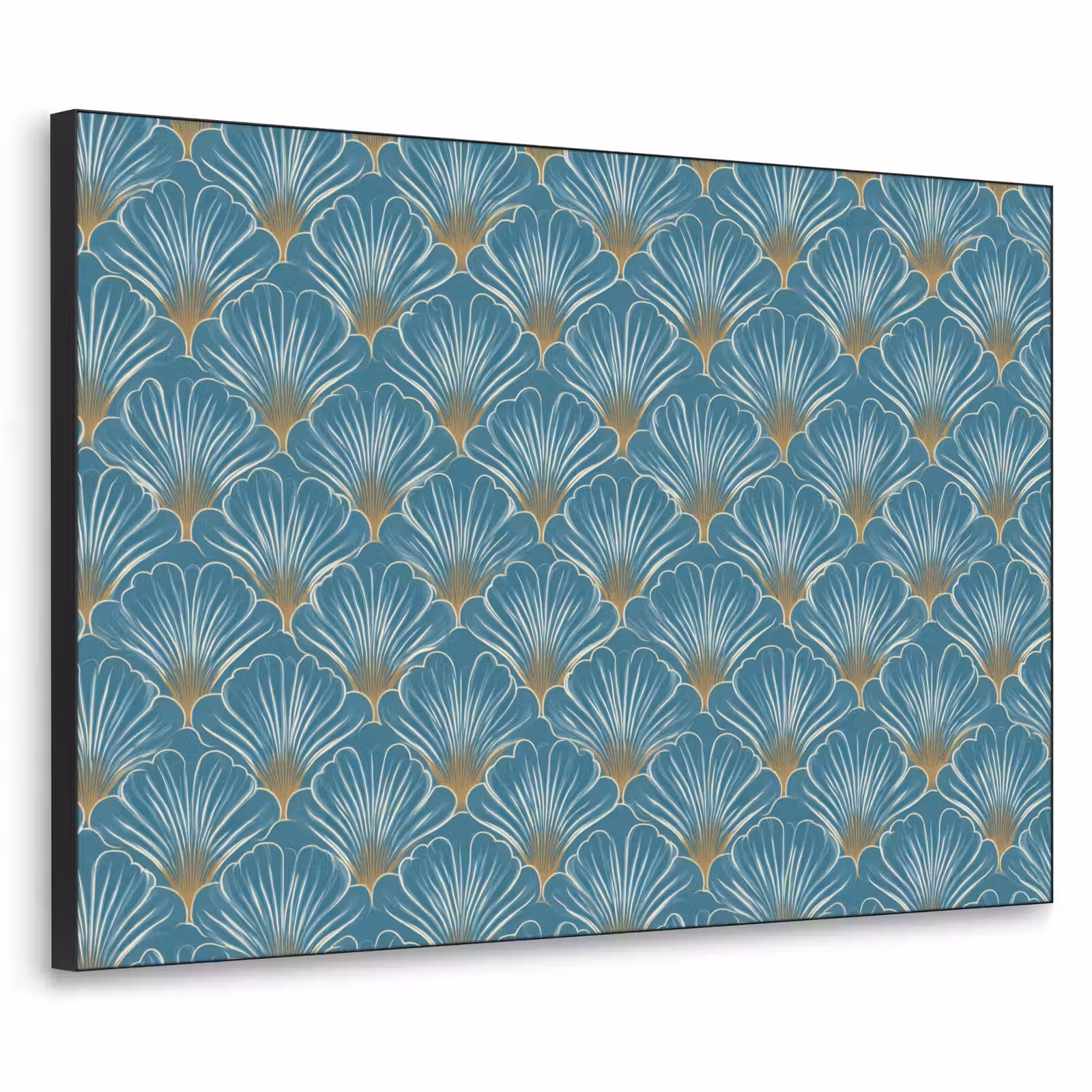 Art Frame - Symmetrisch - Patroon - Blauw — 1