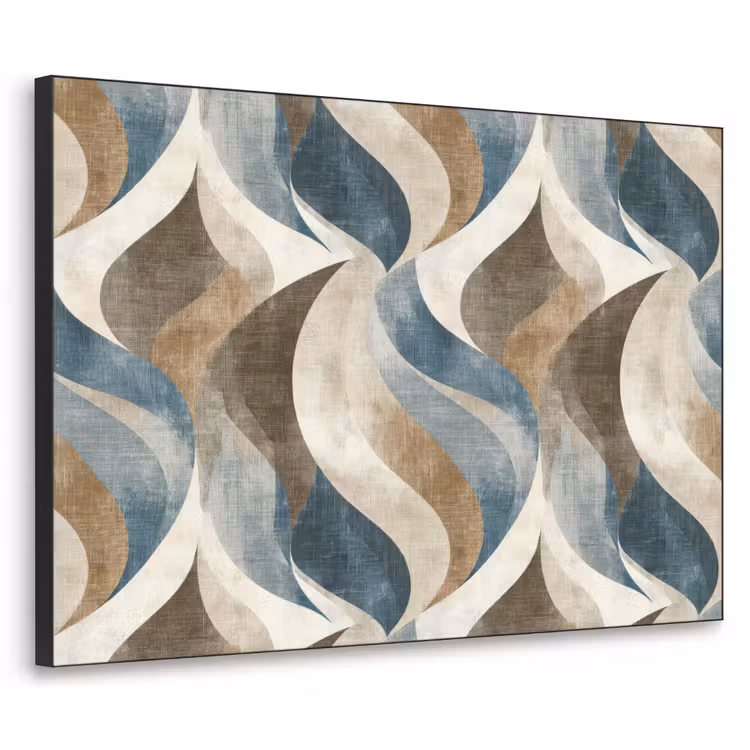 Art Frame - Abstract - Golven - Kleurrijk — 1