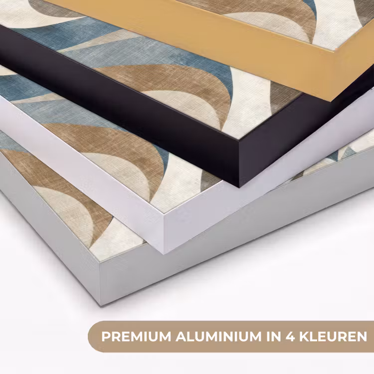 Art Frame - Abstract - Golven - Kleurrijk — 2