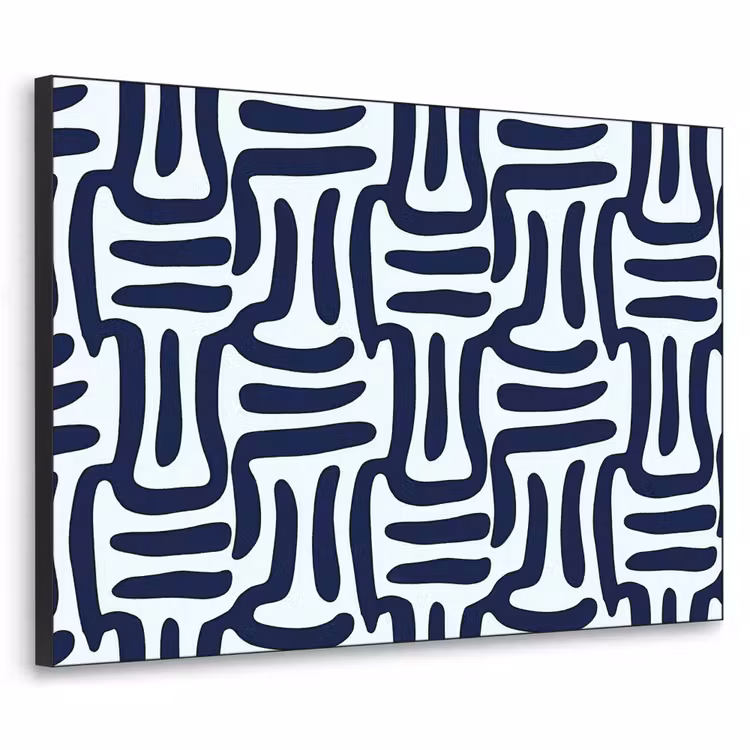 Art Frame - Abstract - Modern - Blauw — 1