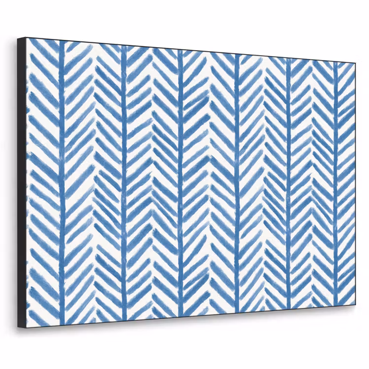 Art Frame - Patroon - Streep - Blauw — 1