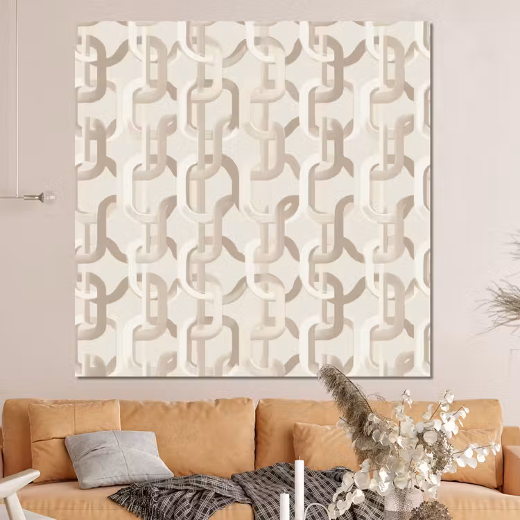 Forex - Motief - Abstract - Beige — 4