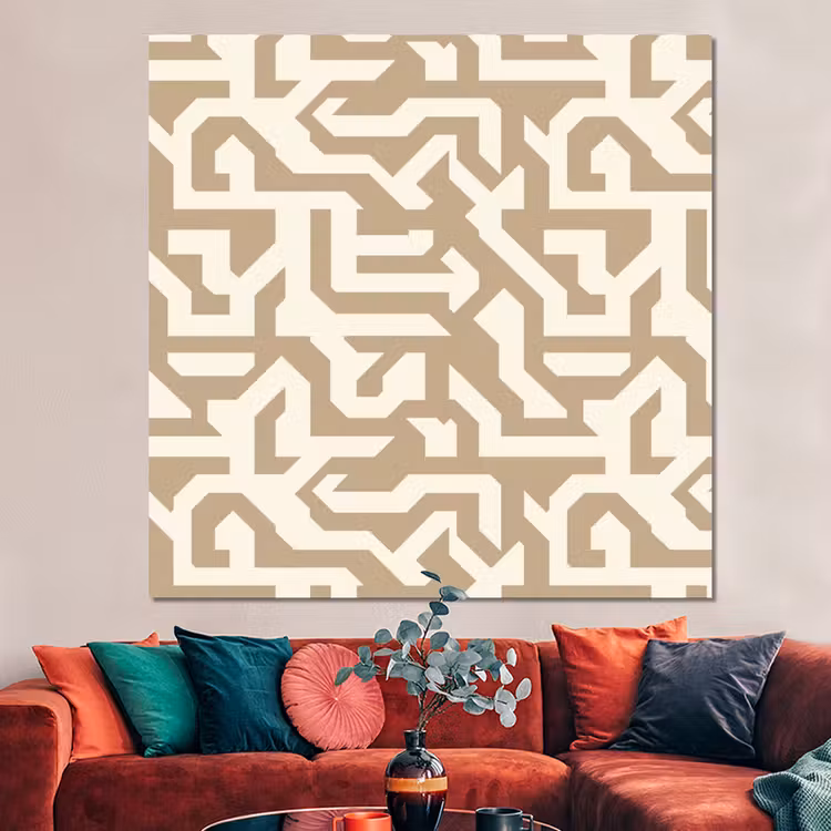 Forex - Modern - Abstract - Beige — 3