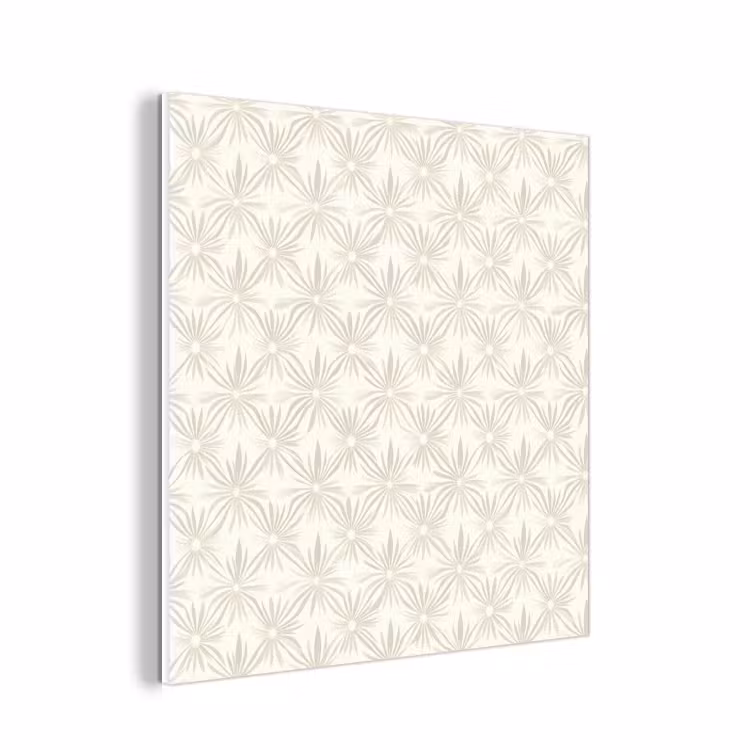 Forex - Patroon - Bloemen - Beige — 1