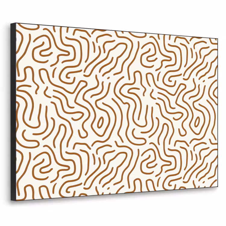 Art Frame - Minimalistisch - Patroon - Terracotta — 1