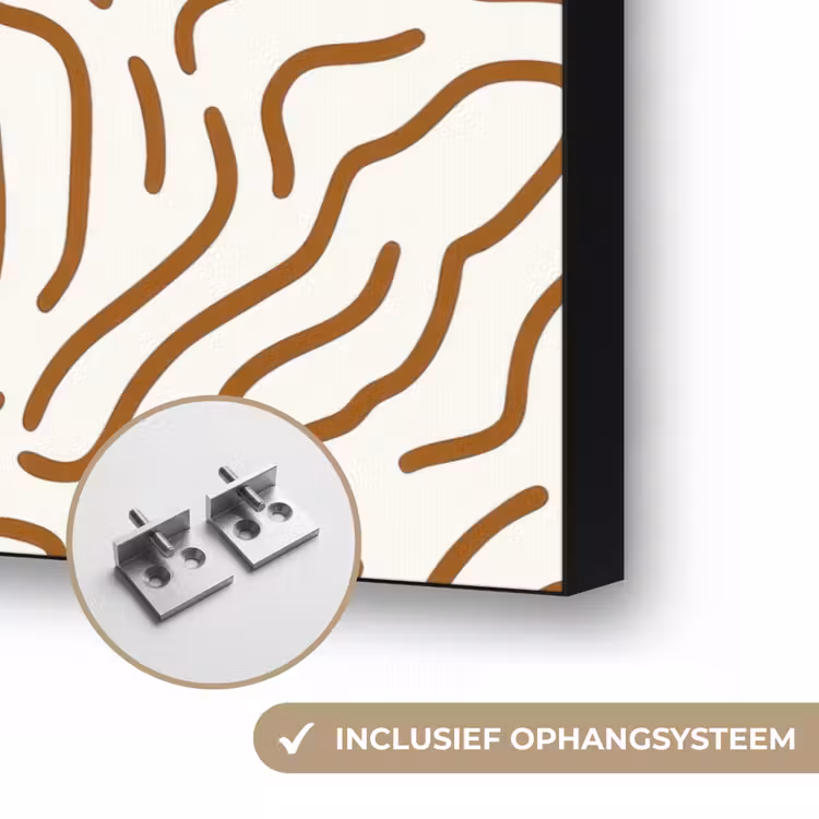 Art Frame - Minimalistisch - Patroon - Terracotta — 6