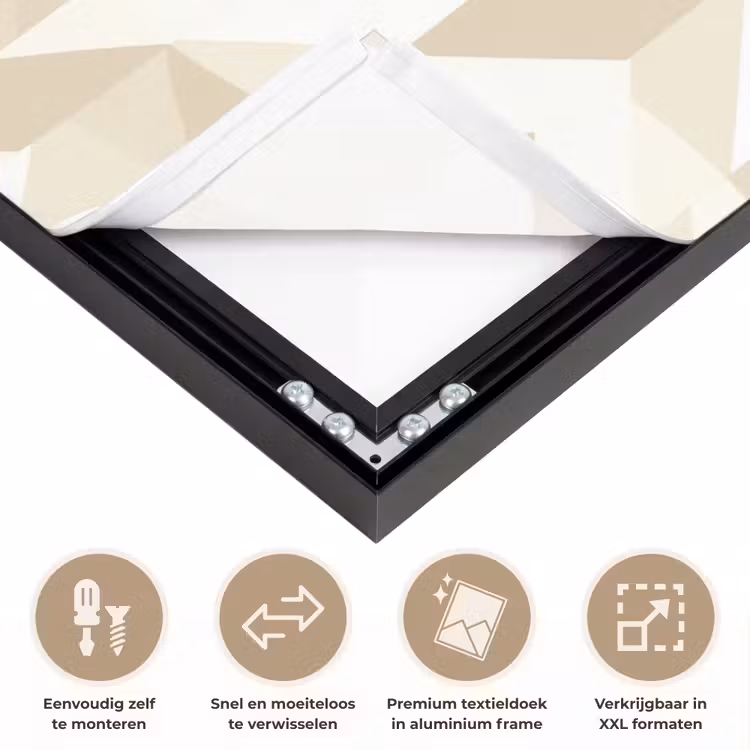 Art Frame - Modern - Abstract - Beige — 4
