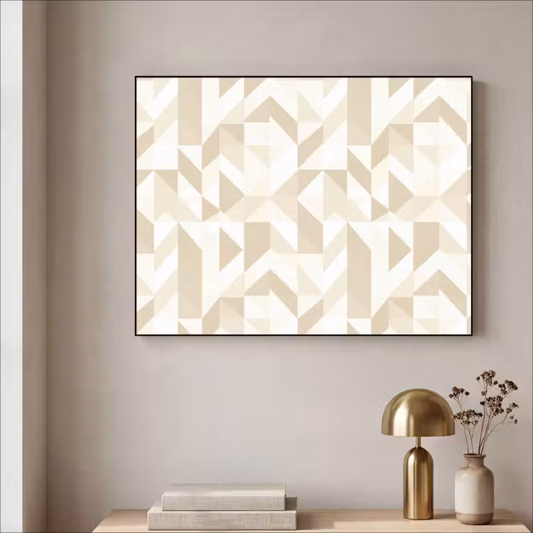 Art Frame - Modern - Abstract - Beige — 5