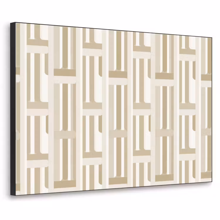 Art Frame - Modern - Geometrisch - Beige — 1