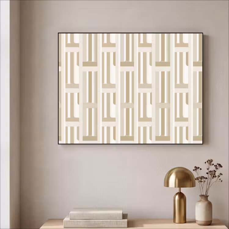 Art Frame - Modern - Geometrisch - Beige — 5